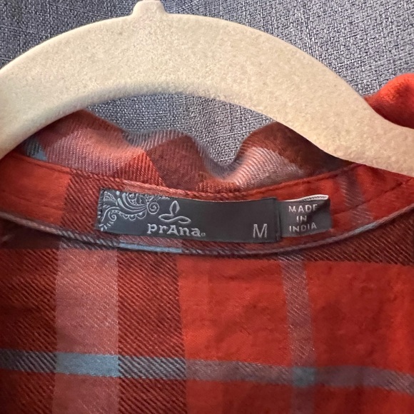 Prana flannel top - Picture 6 of 11